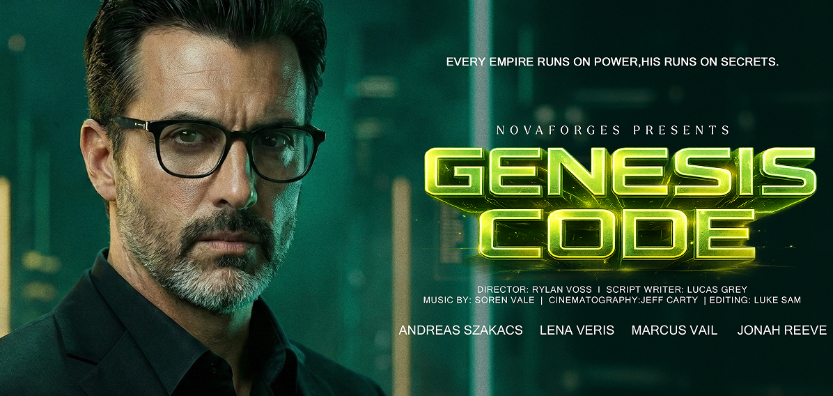 Genesis Code - Andreas Szakacs starring role