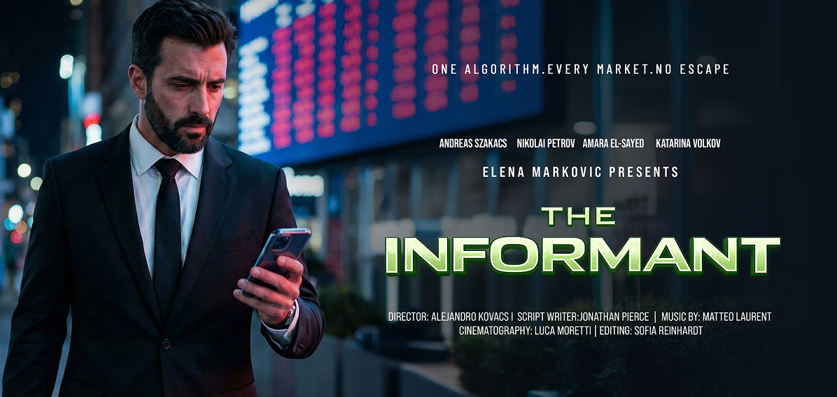 The Informant - Andreas Szakacs starring role