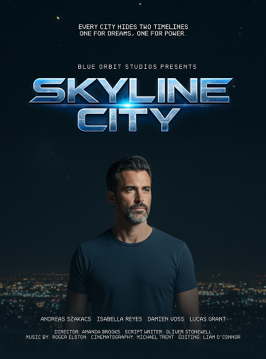 Skyline City scene 1 - Andreas Szakacs