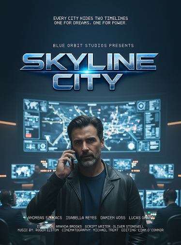 Skyline City scene 2 - Andreas Szakacs